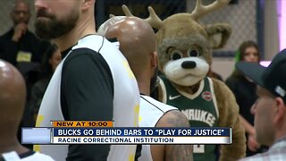 Bucks go behind bars to "Play for Justice"