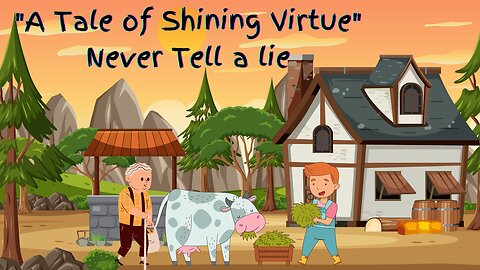 "A Tale of Shining Virtue"|| Never tell a lie|| kids bedtime story|| Moral story||Life Style Design