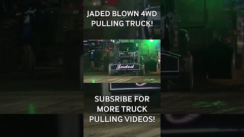 "Jaded" Super Modified 4x4 Pulling Truck! #truckpulls #truckpull #trucks