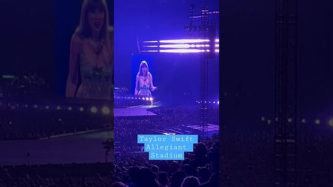 Taylor Swift #taylorswift #taylorswiftlive #lasvegas #vegas #allegiantstadium #shorts #fypシ