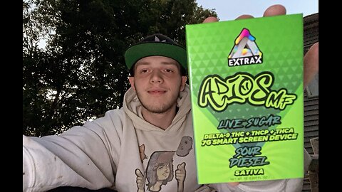 Reviewing Delta Extrax Adios MF Live sugar D9+THCP+THCA 7G Smart Device