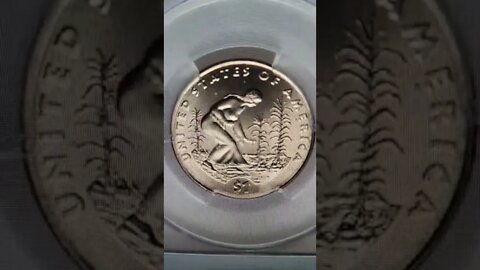 $4,800 Sacagawea Dollar Coin! #shorts #coins