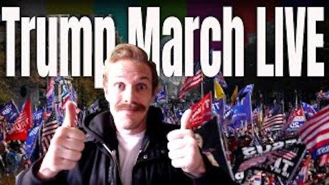 Trump March Washington DC LIVE | US Politics Live Streamer | Live Stream Happening Right Now | nwa