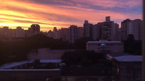 Por do Sol em Sampa