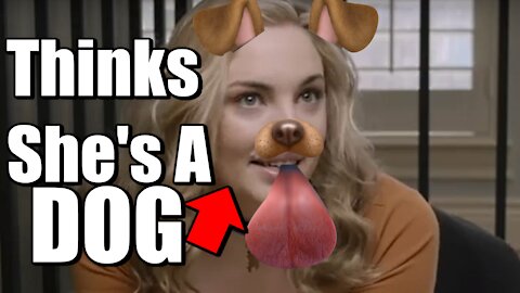 Yikes this chick is a real dog