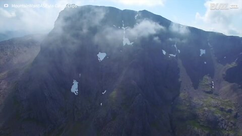 Parachutists jump from highest point in UK!