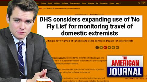 Shocking - Nick Fuentes Put On No Fly List