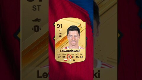 Ronaldo looks Robert Lewandowski Ratings in EA FC 24 #cr7 #rl9 #lewandowski #fc24 #eafc24