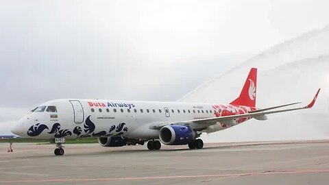 Buta Airways,do Azerbaijão,inicia voos para Minsk com Embraer 175