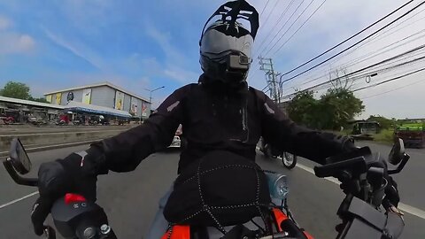 Mini ride with Insta360/KTM Duke/Komine/GoPro