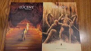 The Lucent: Painted Death Graphic Novel by Michael Bancroft #unboxing #fullreview