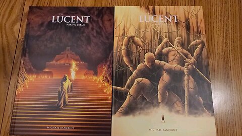 The Lucent: Painted Death Graphic Novel by Michael Bancroft #unboxing #fullreview