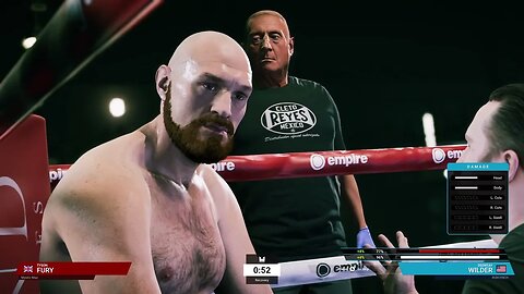 Undisputed Boxing Online Ranked Gameplay Deontay Wilder vs Tyson Fury 3 (Chasing Platinum 3)