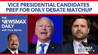 Vance and Walz Square Off in Big VP Debate | The NEWSMAX Daily (09/30/24)