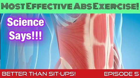 *Most Effective Abs Exercise* According to SCIENCE! Better Than Sit-Ups! Episode 5 | Dr K & Dr Wil