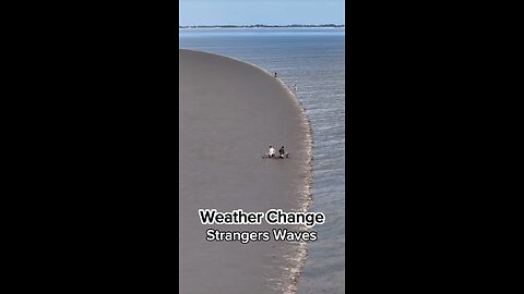 Most stranger waves when the weather is change _weatherchange _northsea _waves