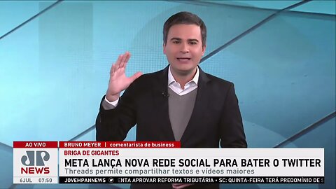 Bruno Meyer: Meta lança rede social Threads para bater o Twitter