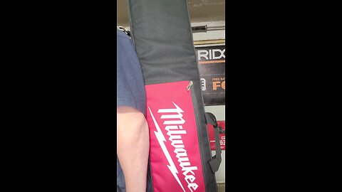 Milwaukee's New Man Purse #milwaukeetools #milwaukee #newtool #lol #funny #comedy #tracksaw #noway