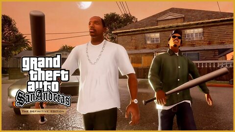 CJ REMASTER COM MODZINHO! - GTA San Andreas: Definitive Edition