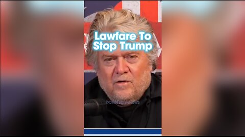 Steve Bannon: Deep State Using Soros Courts To Stop Trump 2024 - 2/8/24