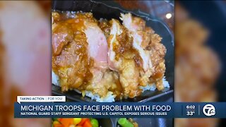 Whistleblower reveals poor food quality making Michigan National Guard members sick