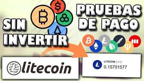 CÓMO GANAR LITECOIN RÁPIDO GRATIS (LTC) MEJOR PÁGINA | PRUEBA DE PAGO | GANA CRIPTOMONEDAS | PAGANDO