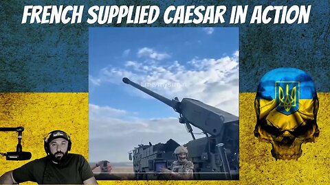 Ukraine War Footage: French Supplied Caesar In Action