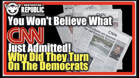 You Won’t Believe What CNN Just Admitted...Why Did They Just Turn On The Democrats!