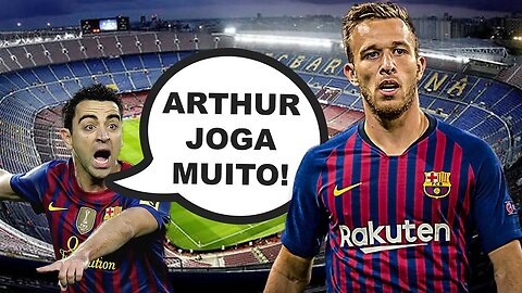 Novo Xavi? Veja o que ARTHUR já fez no Barça e encantou Messi!