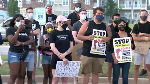 Third day of peaceful protests in Kenosha