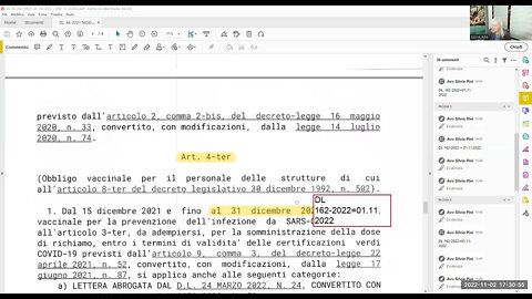 DL 162/2022 introduce novità riguardo all'obbligo va@@inale sanitari -dl. 44-2021: quali? cosa fare?