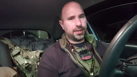 vlog in the car. At a petrol station. Totnes 26th March 2023