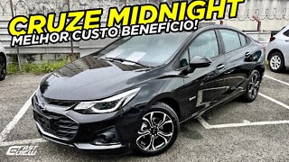 NOVO CHEVROLET CRUZE MIDNIGHT 1.4 TURBO 2022 É MAIS BARATO QUE COROLLA E VW VIRTUS GTS!