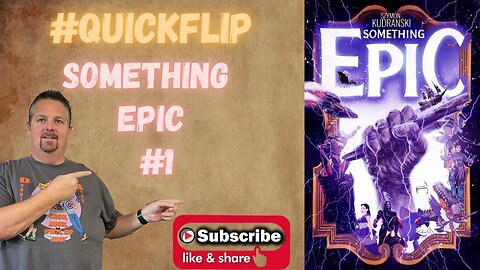 Something Epic #1 Image Comics #QuickFlip Comic Review Szymon Kudranski #shorts