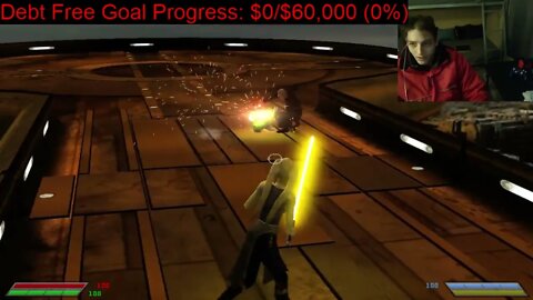 Count Dooku VS Yaddle In A Battle With Live Commentary In Star Wars Jedi Knight Jedi Academy