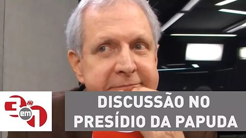 Geddel, Saud e Funaro discutem no presídio da Papuda