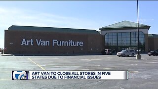 Art Van Furniture closing all stores, liquidation sales start Friday