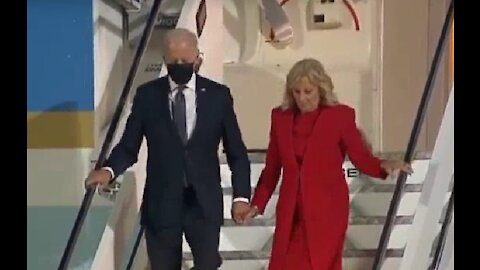 Mask Theatre II: Biden Takes Mask Off to Shake Hands