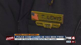 Controversy over police chief firing