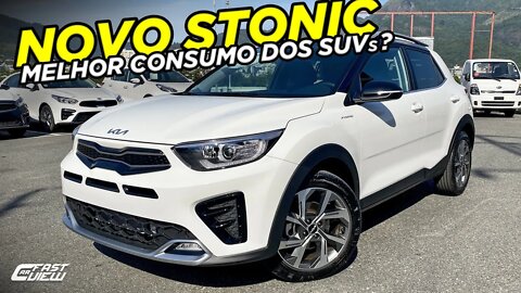 NOVO KIA STONIC 1.0 TURBO 2022 FICHA TÉCNICA, PREÇO E DETALHES! SUV HÍBIRDO LEVE DE 120 CV!