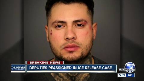 3 Denver sheriff's deputies reassigned amid investigation into release of suspect wanted by ICE