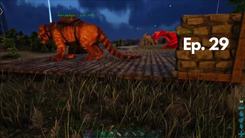 Building A House...ARK Style. ARK Crystal Isles Ep. 29