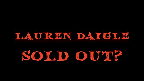 LAUREN DAIGLE SOLD OUT?