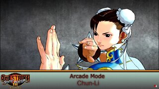 Street Fighter III: 3rd Strike: Arcade Mode - Chun-Li