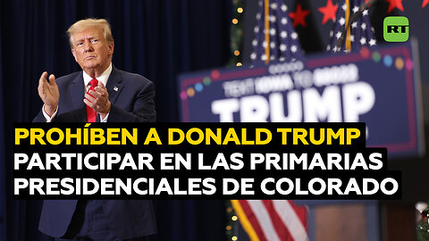 Corte de Colorado prohíbe a Trump participar en las primarias presidenciales