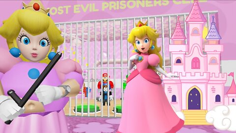 Princess Peach Barry's Prison Run! (Obby) Roblox