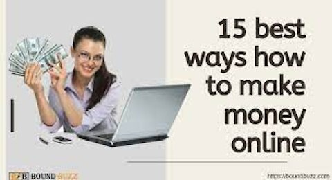 15 ways to make money online video