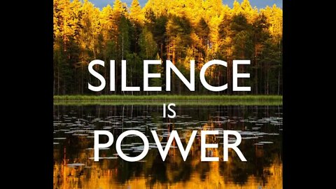 Why Silence Is Powerful