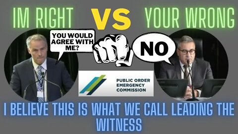 This lawyer seems confused. He is in shock with how many times the witness didn’t agree with him