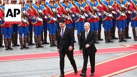 Putin receives warm welcome in Mongolia despite ICC arrest warrant